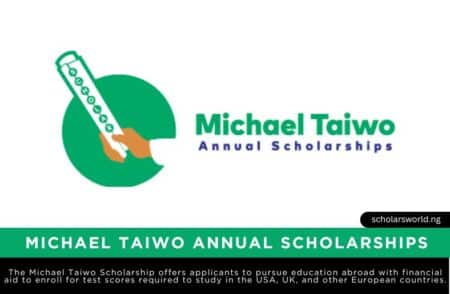 Michael Taiwo Scholarship 2025