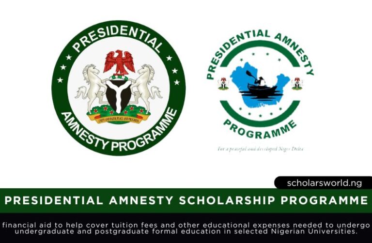Presidential Amnesty Scholarship 2026/27 (OSAPND): Fully Funded Opportunity