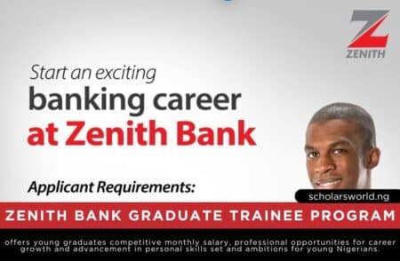 Zenith Bank Graduate Trainee