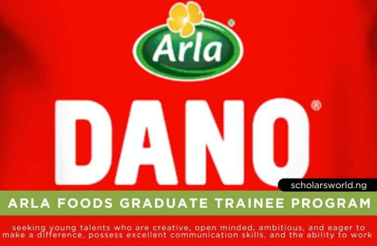 Arla Foods Graduate Trainee Program 2026 (Dano Milk): Empowering Young Graduates