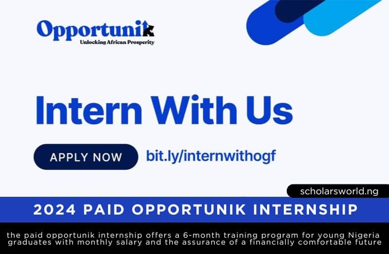 Opportunik Paid Internship