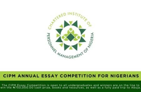 CIPM Essay Competition for Nigerians