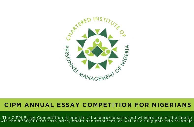CIPM Essay Competition for Nigerians