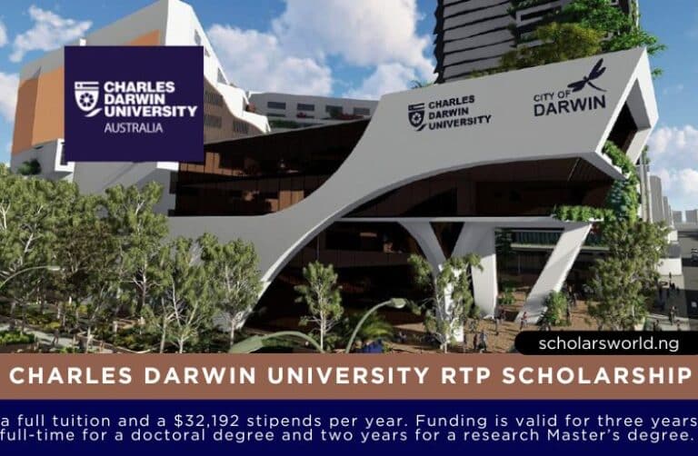 Charles Darwin University RTP Scholarship 2027: Fully Funded Opportunity