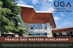 France IDEX Masters Scholarship