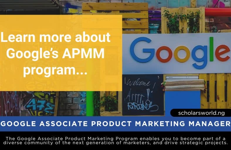 Google Associate Product Marketing Manager Program