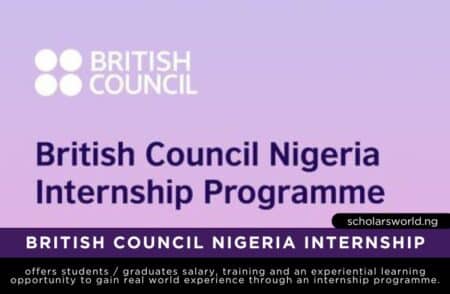 British Council Nigeria Internship