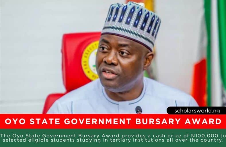 2024 Oyo State Bursary Award