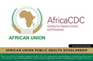 African Union Public Health Scholarship