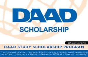 DAAD Study Scholarship Program