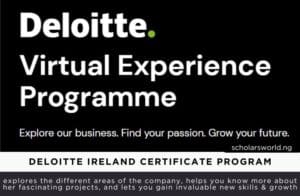 Deloitte Ireland Certificate Program