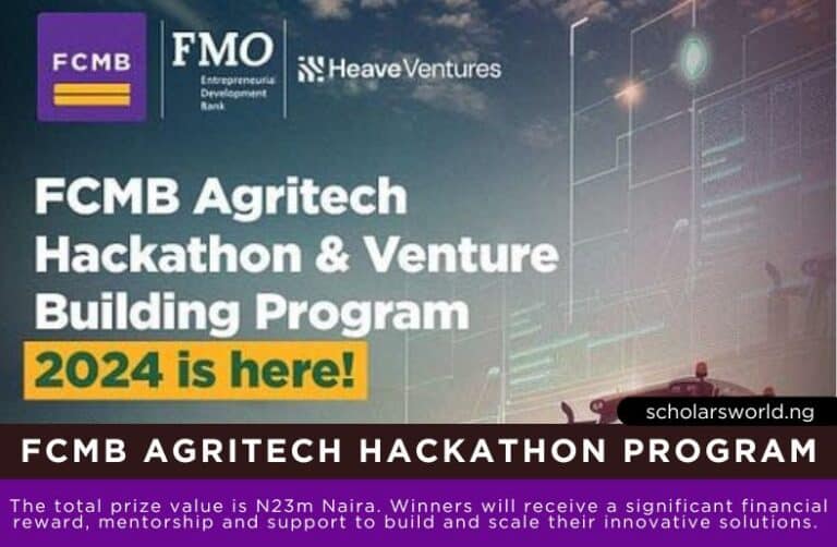 2024 FCMB Hackathon Program for Africans: Full Application Guide