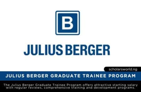 Julius Berger Graduate Trainee