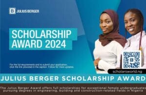 Julius Berger Scholarship Award