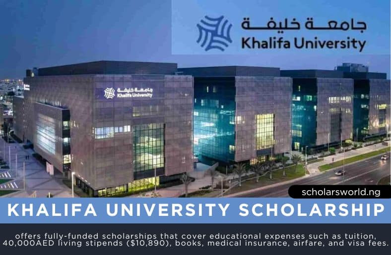 Khalifa University Scholarship