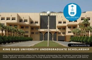 King Saud University Scholarship