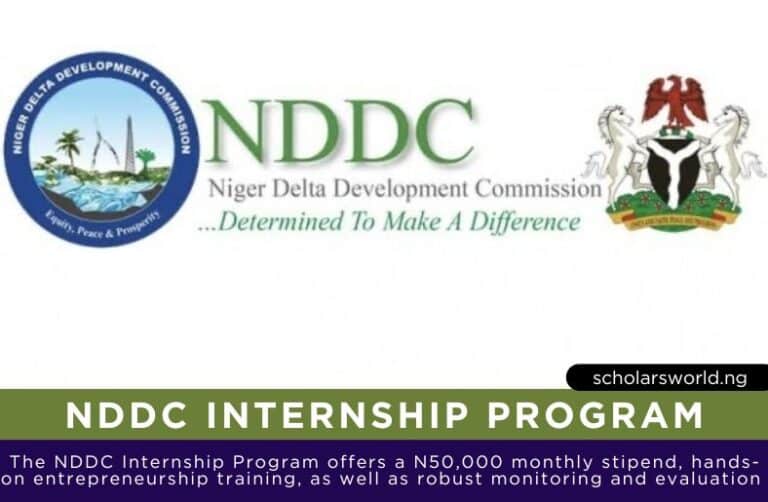 2024 NDDC Internship Program: Full Application Guide