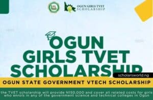 Ogun State TVET Scholarship