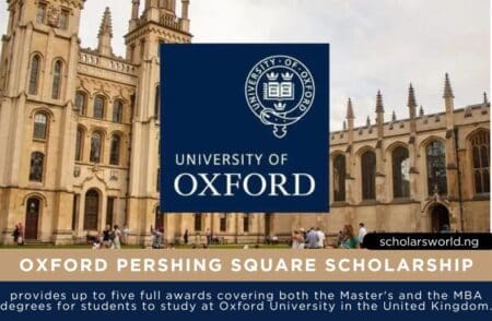 Oxford Pershing Square Scholarship