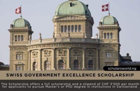 Swiss Government Excellence Scholarship