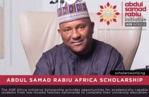 Abdul Samad Rabiu Scholarship