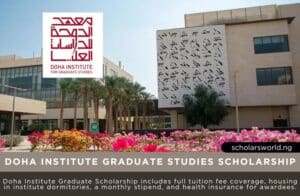 Doha Institute for Graduate Studies Scholarship