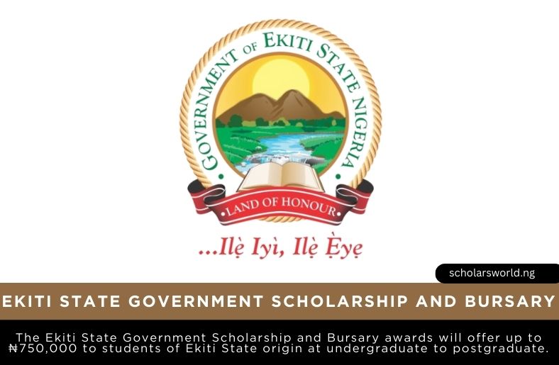 Ekiti State Government Scholarship and Bursary