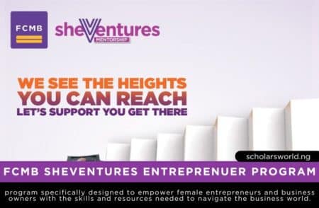 FCMB SheVentures Entreprenuer Program