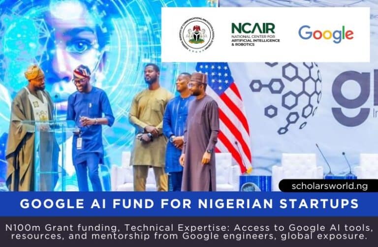 Google AI Fund For Nigeria Startups 2024