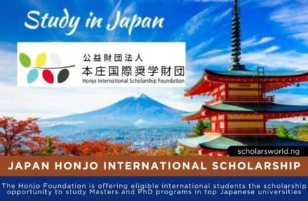 Japan Honjo International Scholarship