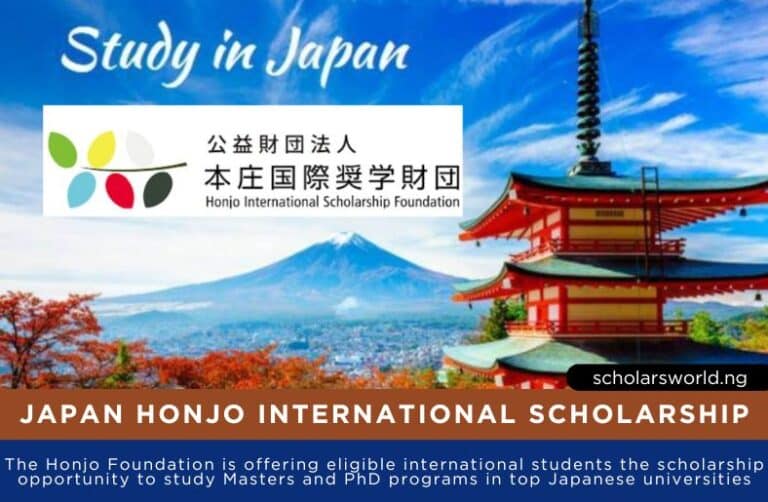 Japan Honjo International Scholarship 2027: Full Application Guide