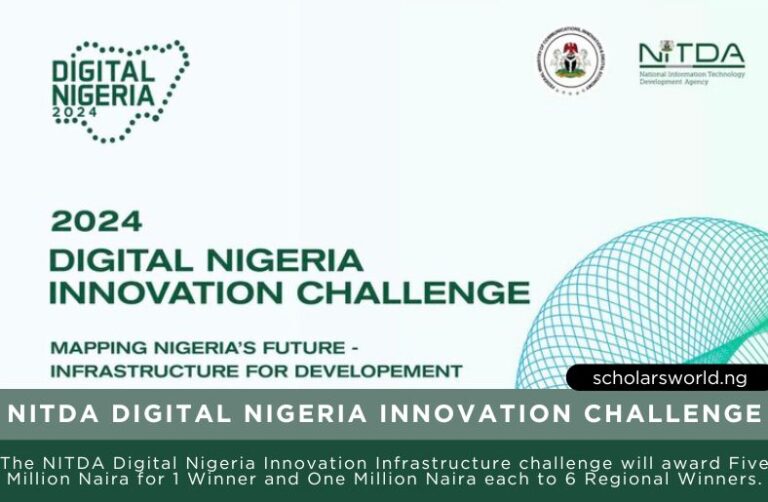2024 NITDA Digital Nigeria Innovation Challenge: N5m Prize