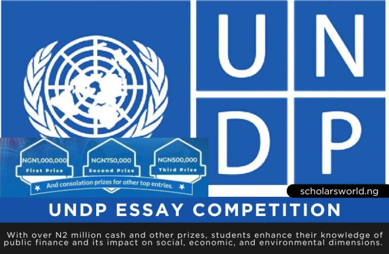 UNDP Essay Competition 2024 (United Nations Development Programme): How To Apply