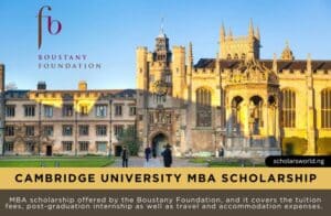 Cambridge University MBA Scholarship