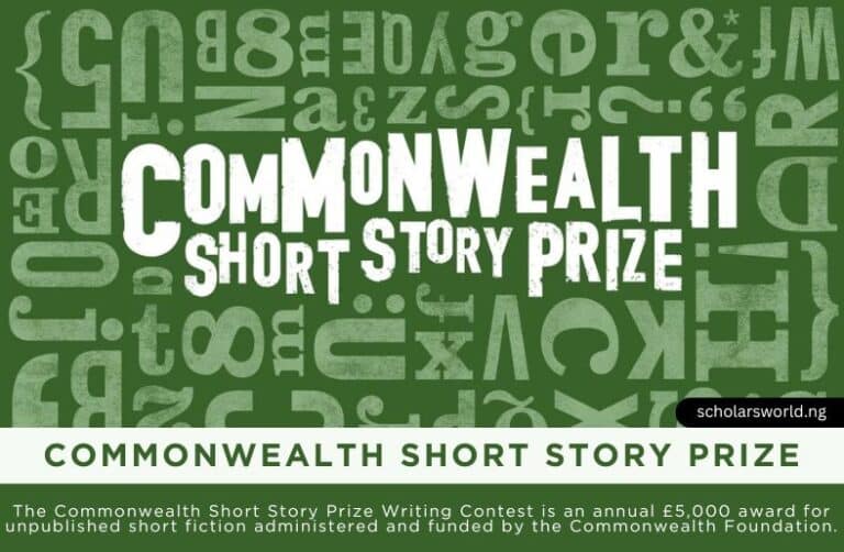 Commonwealth Short Story Prize 2025: £5,000 Award