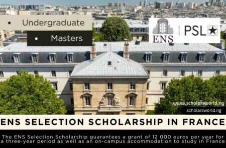 ENS Selection Scholarship