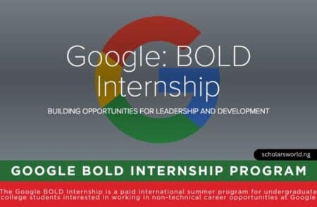 Google BOLD Internship