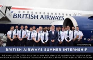 British Airways Summer Internship