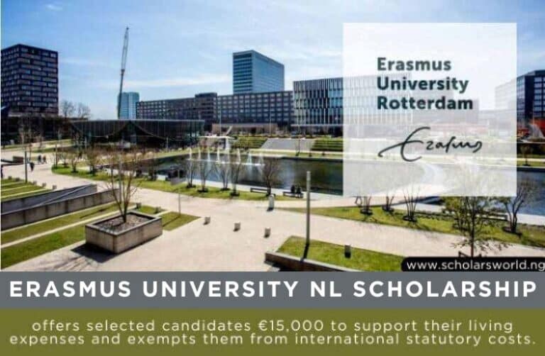 Erasmus University MC Scholarship