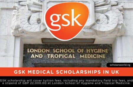 GSK Scholarships in UK