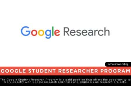 Google Student Research Program