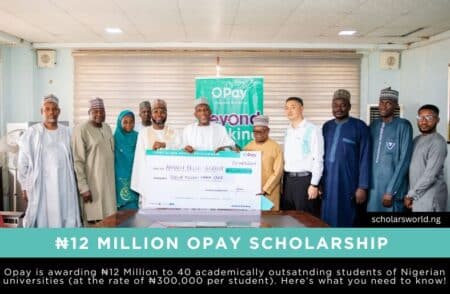 Opay Scholarship for University Students