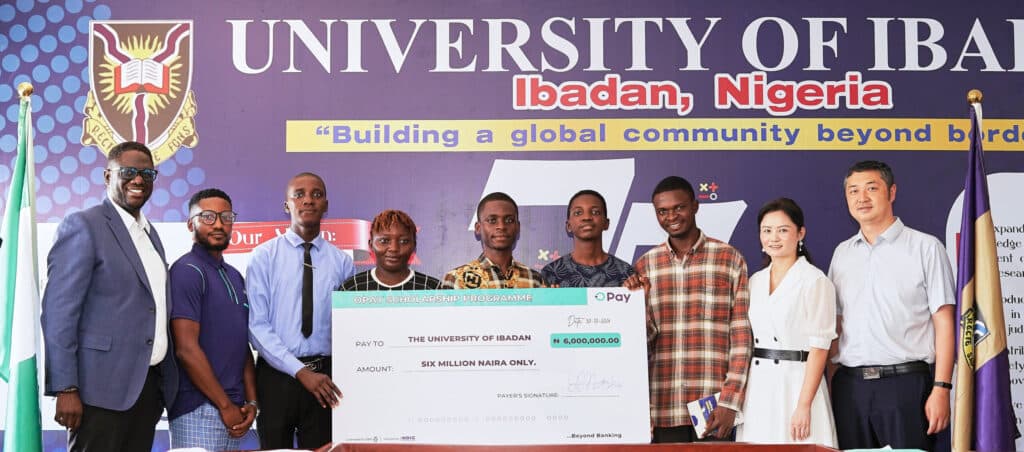 Opay Scholarship for UI undergraduate Students