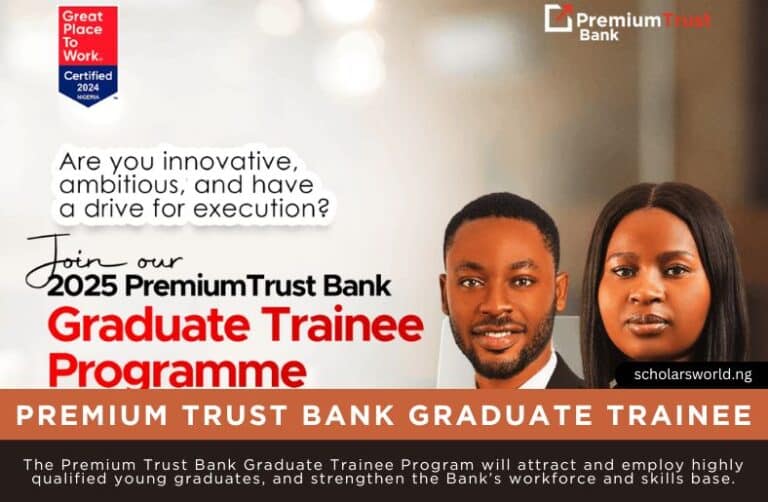 Premium Trust Bank Graduate Trainee Program 2026: How To Apply