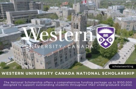 Western University Canada National Scholarship