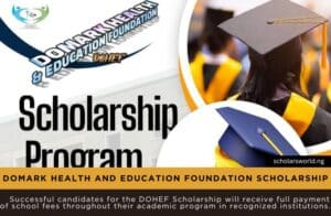 DOHEF Scholarship (Domark Health and Education Foundation)