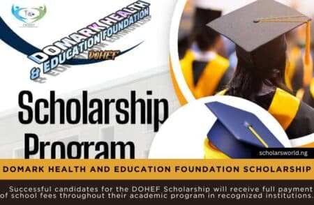 DOHEF Scholarship (Domark Health and Education Foundation)