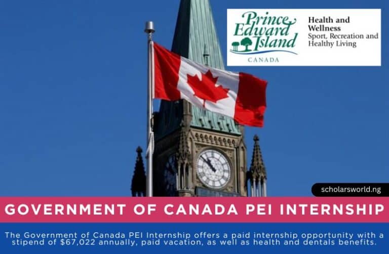 Government of Canada PEI Internship (Prince Edward Island) 2025: $67,002 Salary