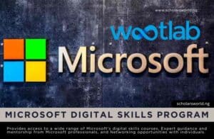 Microsoft Wootlab Digital Skills Program