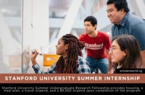 Stanford University SURF Internship